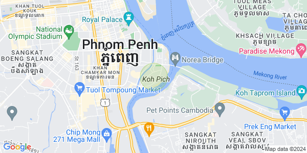 百色河分区, 占卡蒙, 金边地图