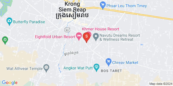ផែនទី សាលាកំរើក, សៀមរាប