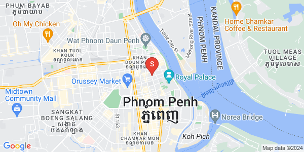 Mapa: Chakto Mukh, Daun Penh, Phnom Penh