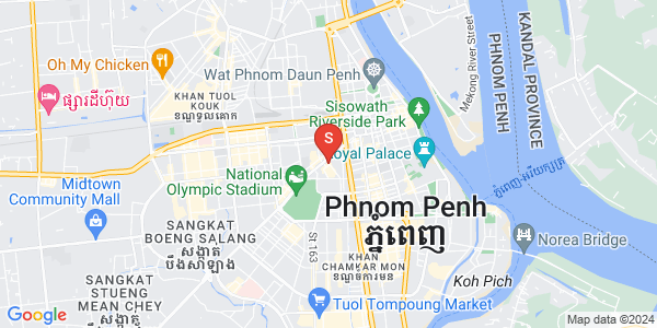 Map of Veal Vong, 7 Makara, Phnom Penh