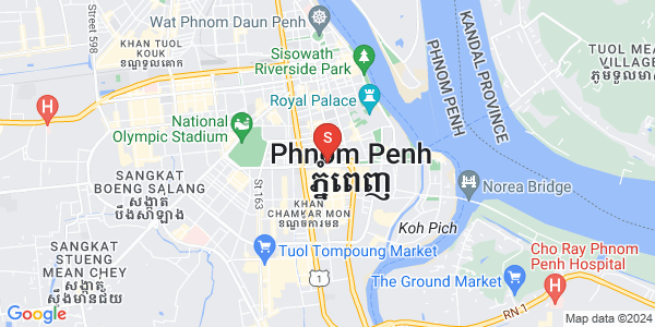 Mapa: Chakto Mukh, Daun Penh, Phnom Penh