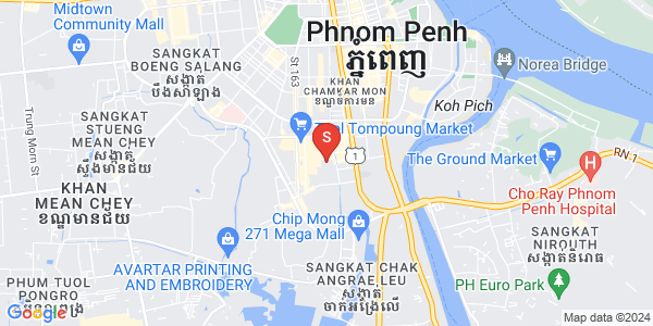 Mapa: Toul Tum Poung 2, Chamkarmon, Phnom Penh