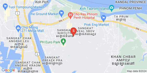 Carte de Veal Sbov, Chbar Ampov, Phnom Penh