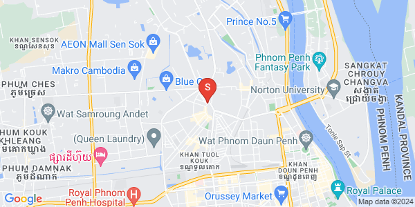 Carte de Tuol Sangkae 2, Russey Keo, Phnom Penh