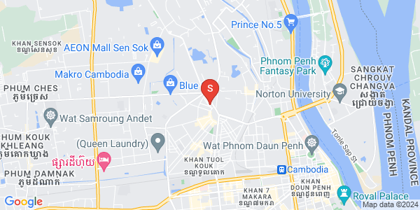 Carte de Tuol Sangkae 2, Russey Keo, Phnom Penh