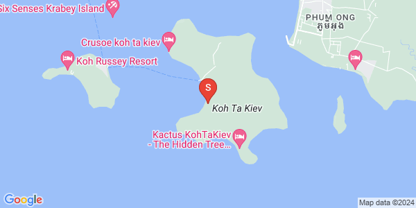 Mapa: Koh Ta Kiev, Prey Nob, Sihanoukville