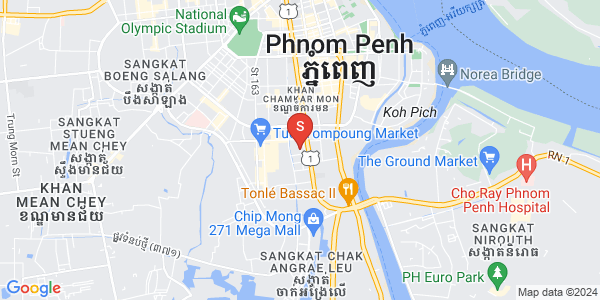 ផែនទី បឹងត្របែក, ចំការមន, ភ្នំពេញ