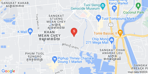Stueng Mean chey区, 棉芷区, 金边地图