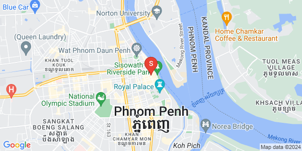 下市仔2分区, 隆边区, 金边地图