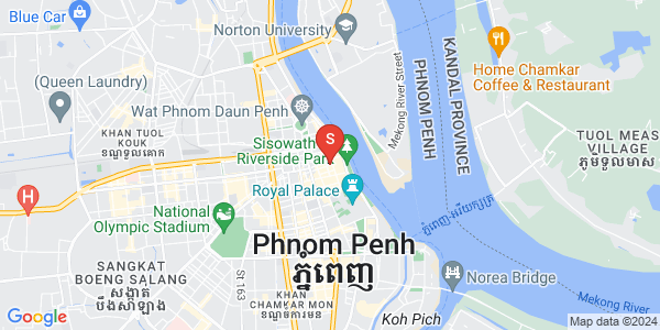 下市仔2分区, 隆边区, 金边地图