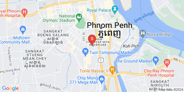 แผนที่ บีเคเค 3, บึงเกงกอง, พนมเปญ