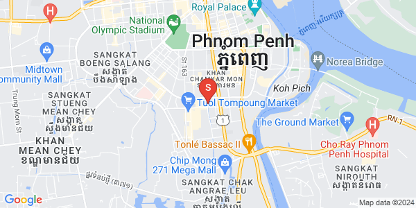 朱德奔2分区, 占卡蒙, 金边地图