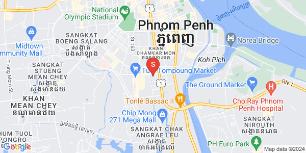 ផែនទី បឹងត្របែក, ចំការមន, ភ្នំពេញ