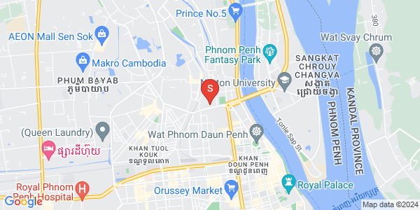 Mapa: Tuol Sangkae 1, Russey Keo, Phnom Penh