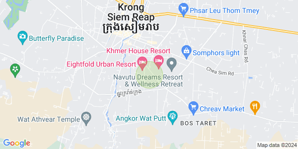 Mapa: Sala Kamraeuk, Siem Reap