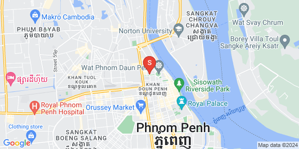下市仔2分区, 隆边区, 金边地图