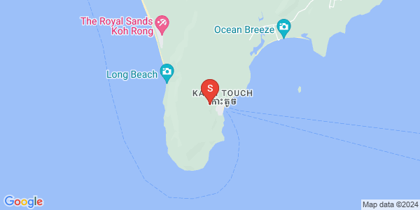 Mapa: Koh Rong, Sihanoukville