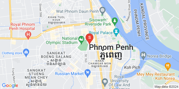 Mapa: Boeung Prolit, 7 Makara, Phnom Penh