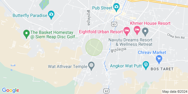 Map of Siem Reap