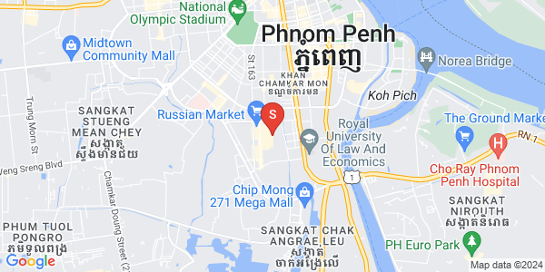 Toul Svay Prey 1镇, 波哥堪, 金边地图