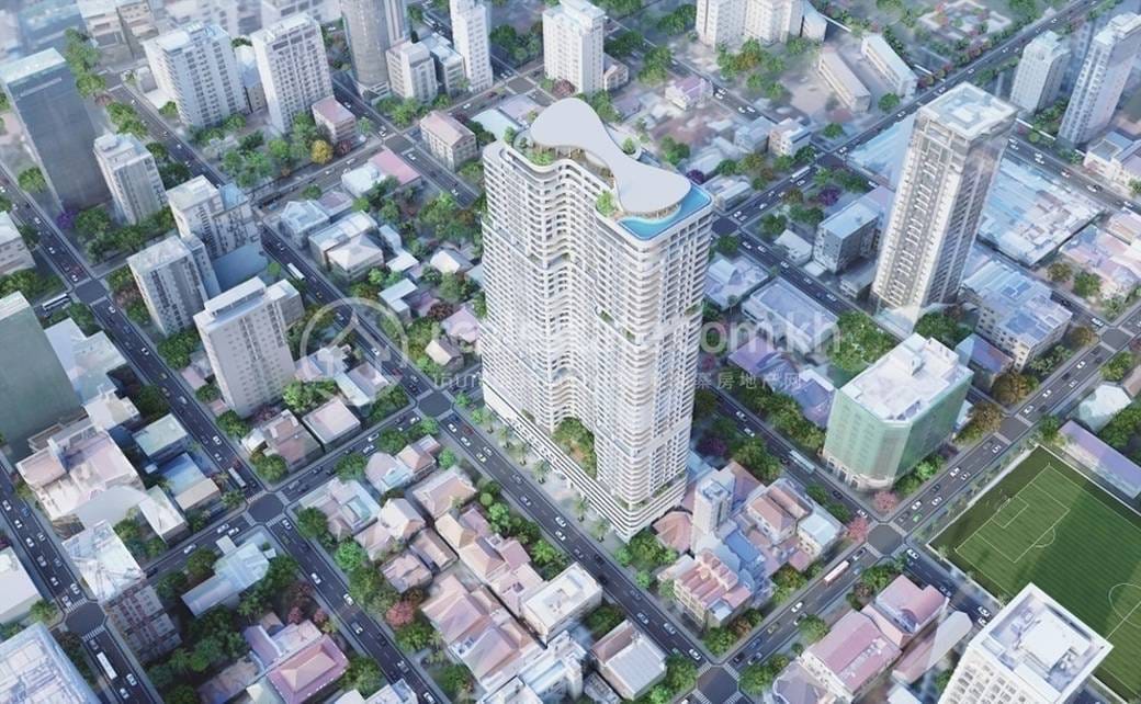 Le Condé BKK1 | 28-879 sqm Living Size Condo For Sale in Boeng Keng Kang