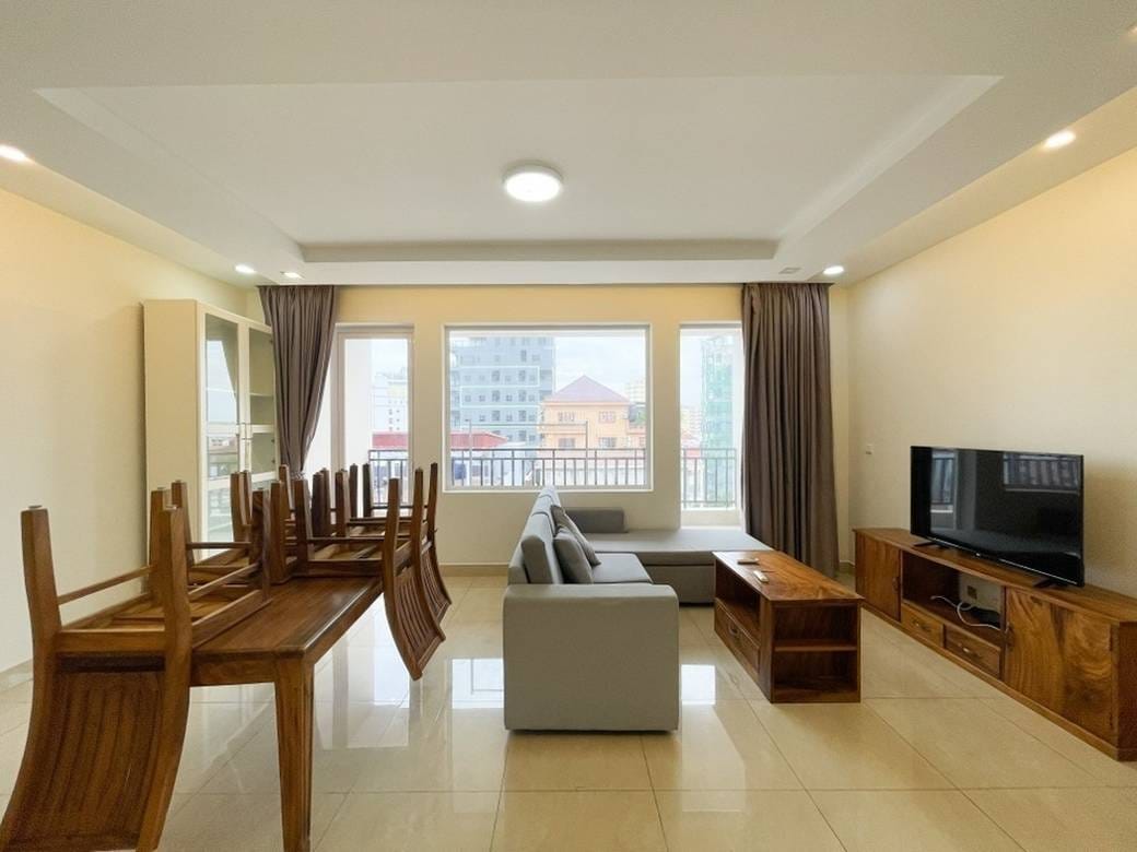 Apartmán se službami K pronájmu in Toul Tum Poung 1, Chamkarmon, Phnom Penh