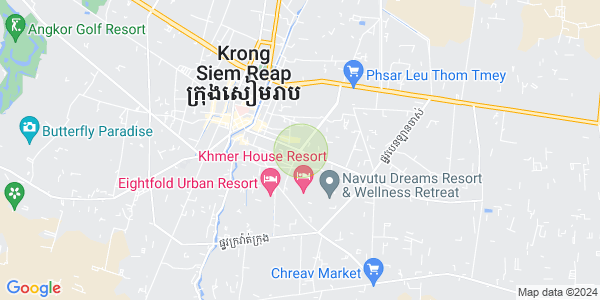Map of Sala Kamraeuk, Siem Reap