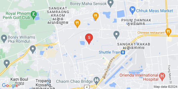 Map of Samraong Kraom, Por Sen Chey, Phnom Penh