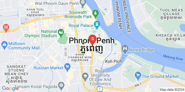 百色河分区, 占卡蒙, 金边地图
