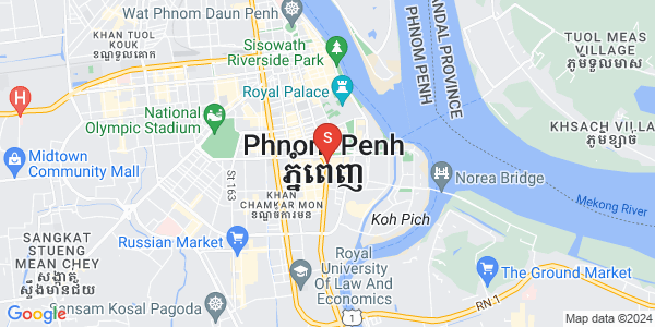 百色河分区, 占卡蒙, 金边地图
