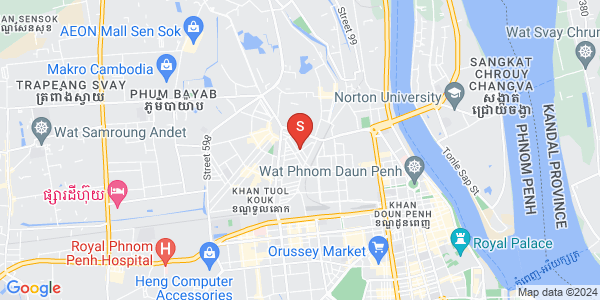 万谷湖1分区, 堆谷区, 金边地图