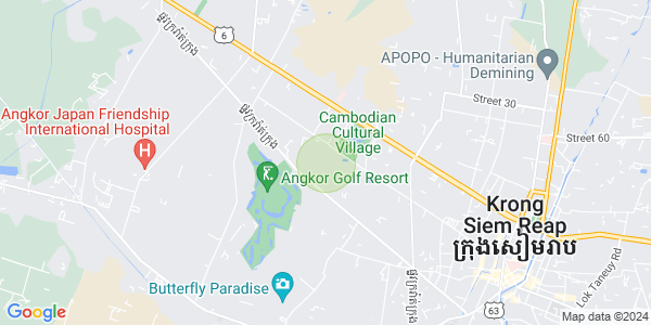 Svay Dangkum分区, 暹粒地图