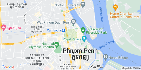 チャクトムク, ドーンペン, プノンペンの地図