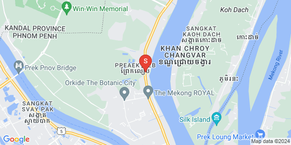 Mapa: Borey Mekong Land