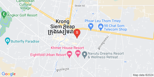 ផែនទី សាលាកំរើក, សៀមរាប