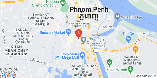 ផែនទី បឹងត្របែក, ចំការមន, ភ្នំពេញ