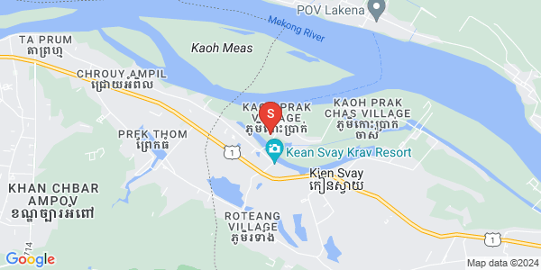 Carte de Phum Thum, Kien Svay, Kandal
