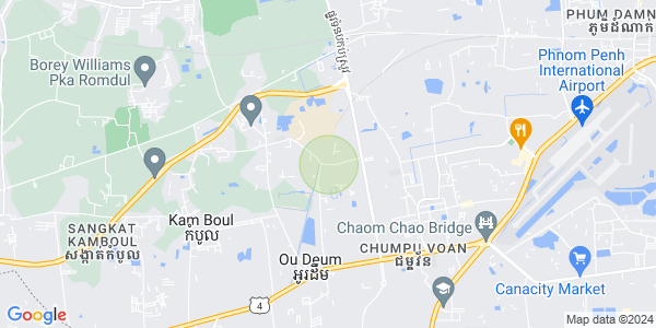 แผนที่ ตระเปียงกระสัง, โปร์แซนเจย, พนมเปญ