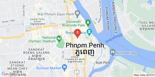 Boeng Reang镇, 隆边区, 金边地图