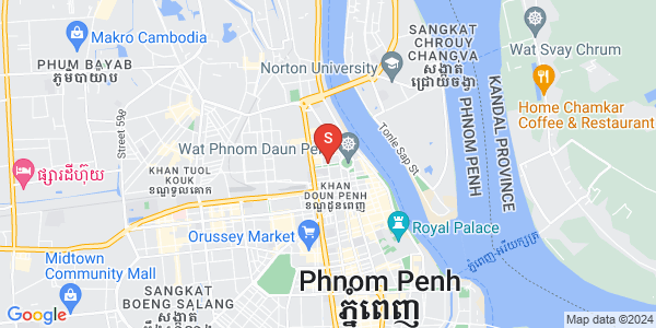 Mapa: Chey Chumneah, Daun Penh, Phnom Penh