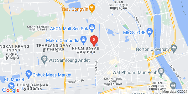 Mapa: Phnom Penh Thmey, Sen Sok, Phnom Penh