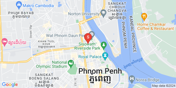 ផែនទី ចតុមុខ, ដូនពេញ, ភ្នំពេញ
