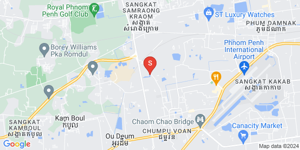 Carte de Kamboul, Phnom Penh