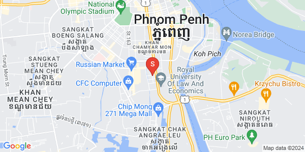 Map of Boeung Trabek, Chamkarmon, Phnom Penh