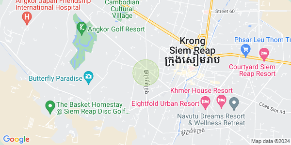 Svay Dangkum分区, 暹粒地图