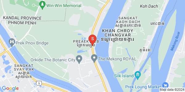 ផែនទី ជ្រោយចង្វារ, ភ្នំពេញ