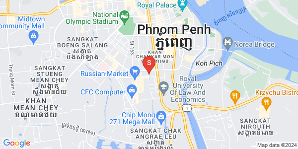 万禾密分区, 占卡蒙, 金边地图