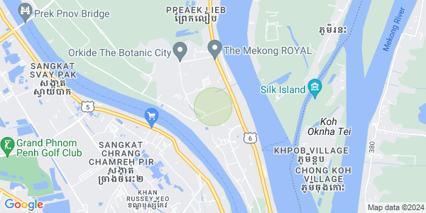 Map of Preaek Lieb, Chroy Changvar, Phnom Penh