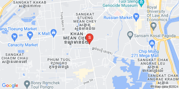 Mapa: 217 ស្ពានដែក, Stueng Mean chey 2, Meanchey, Phnom Penh