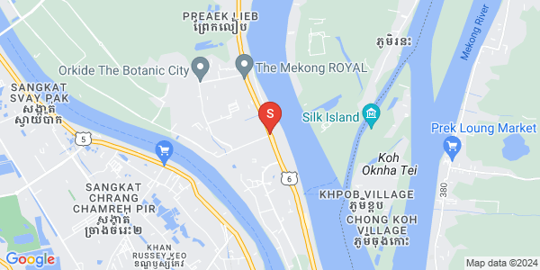 Mapa: Preaek Lieb, Chroy Changvar, Phnom Penh